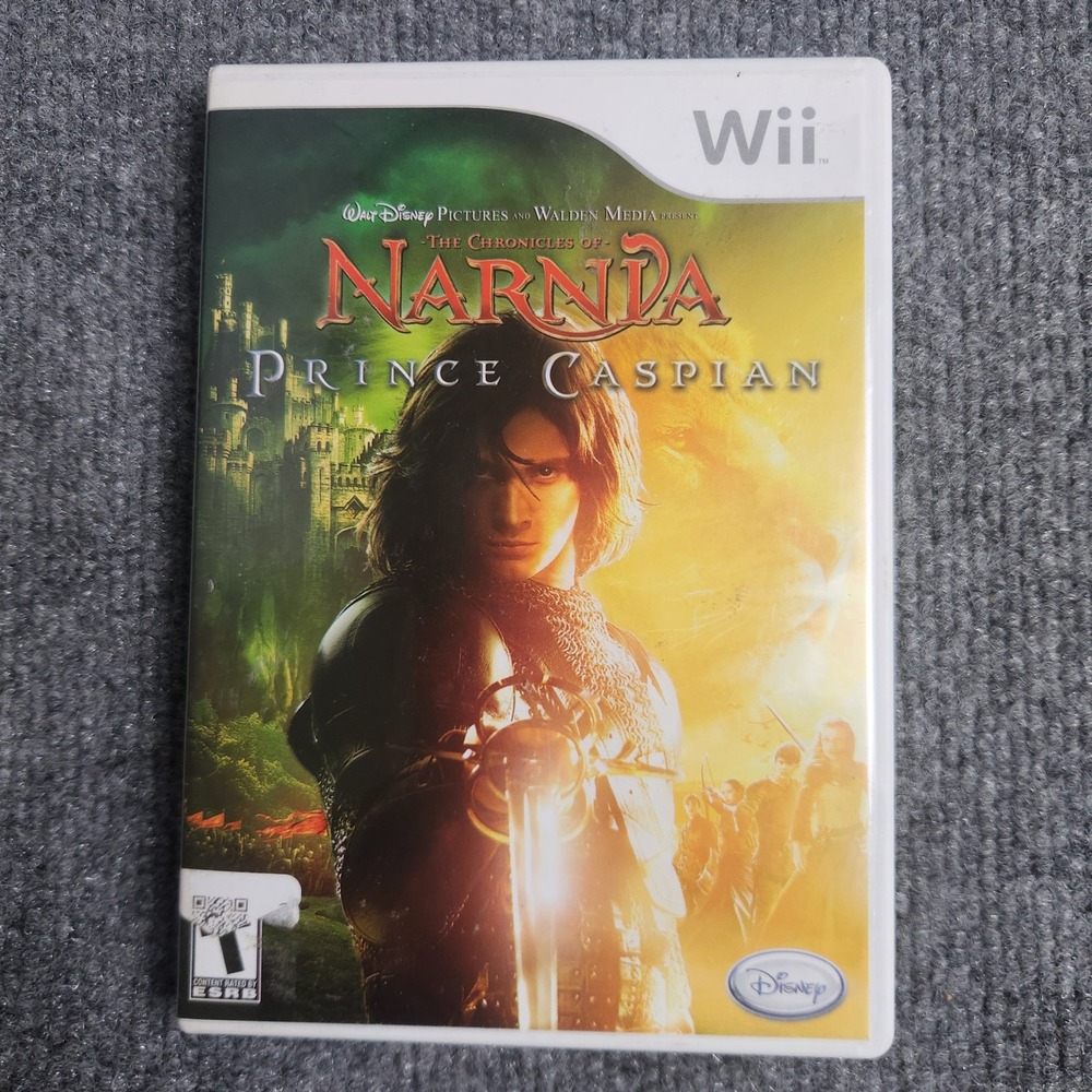 The Chronicles of Narnia Prince Caspian Nintendo Wii CIB Complete Disney Game